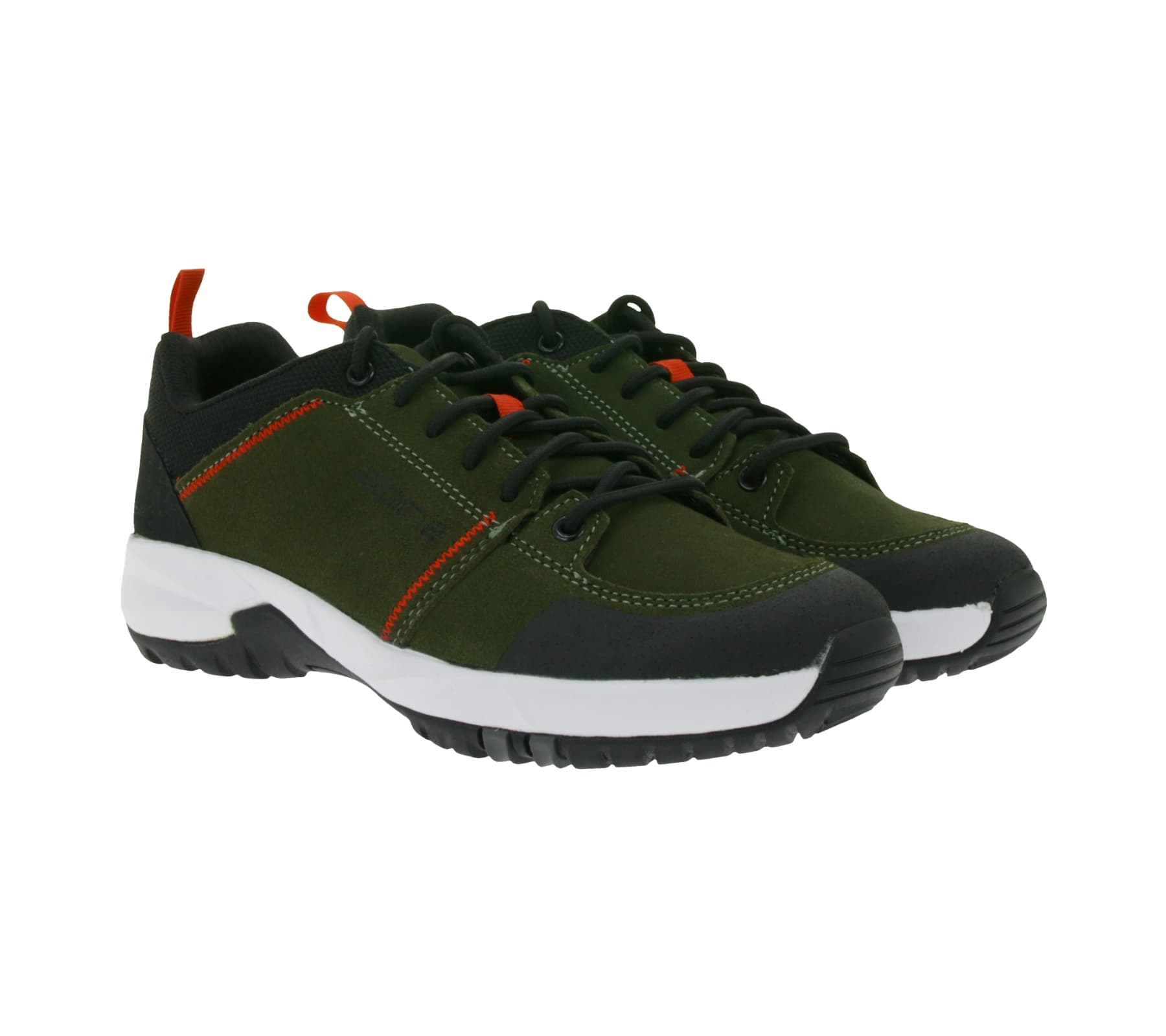 Zapatillas de trekking ALPINA Opal para mujer, transpirables, para senderismo, para exteriores, 627G-3K, verde oliva/negro