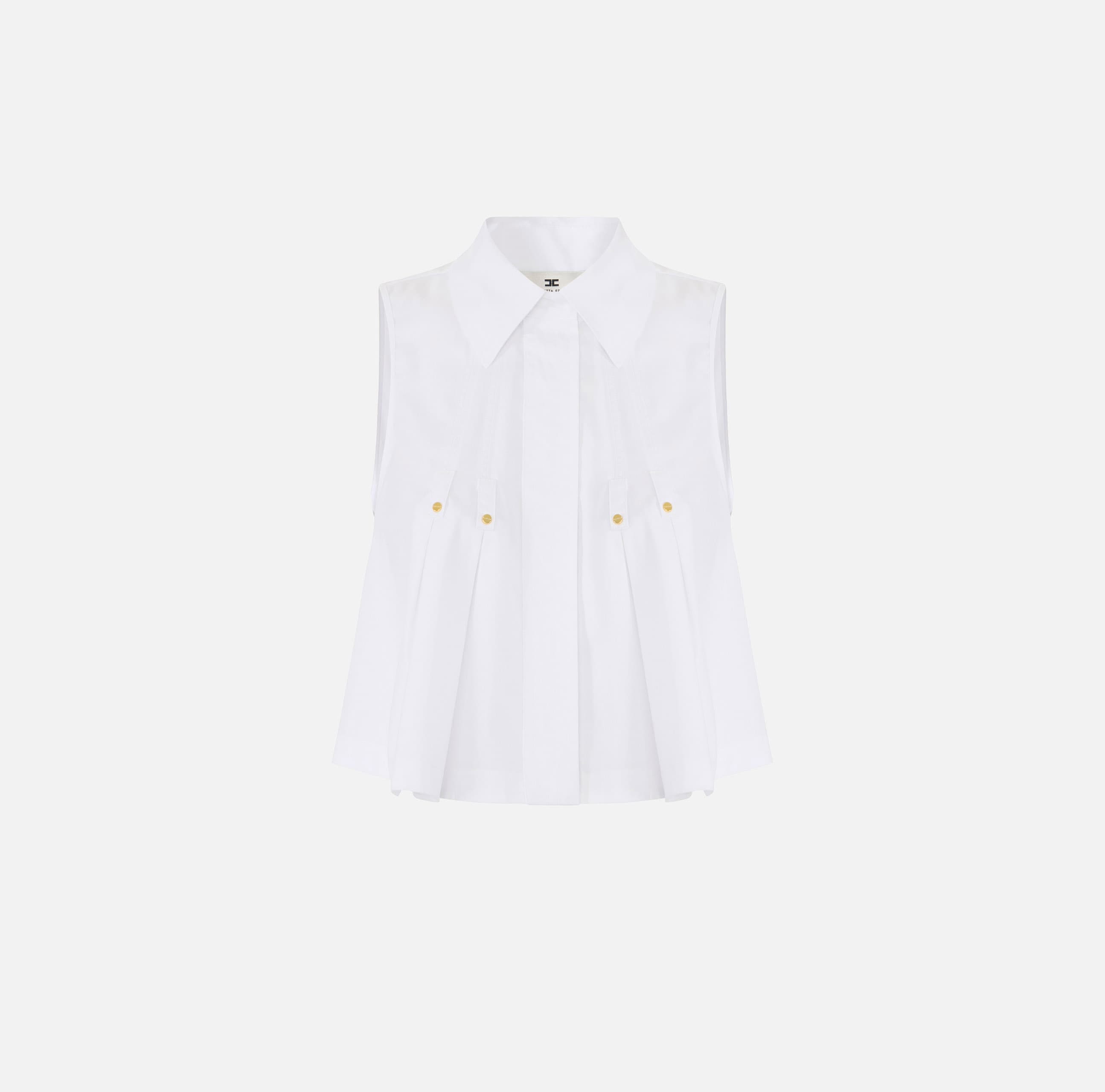 Camisa de popelina de algodón