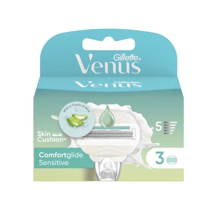 Venus Comfortglide Sensitive Recambio Cuchillas