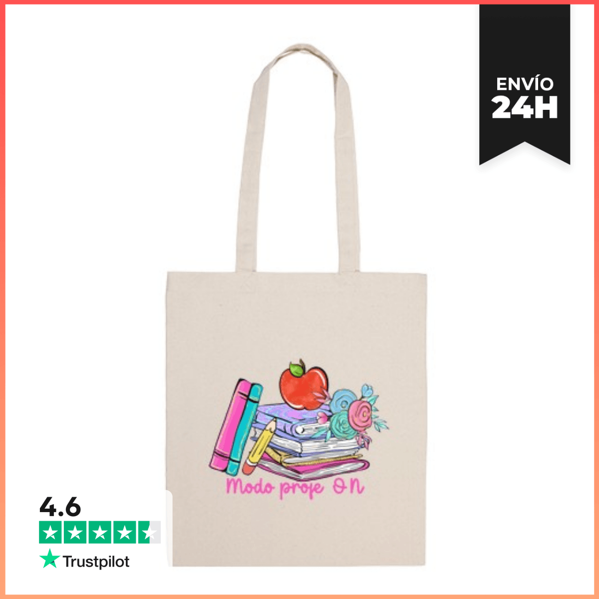 Bolsa De Tela Regalos profes Modo profe on tote laTostadora