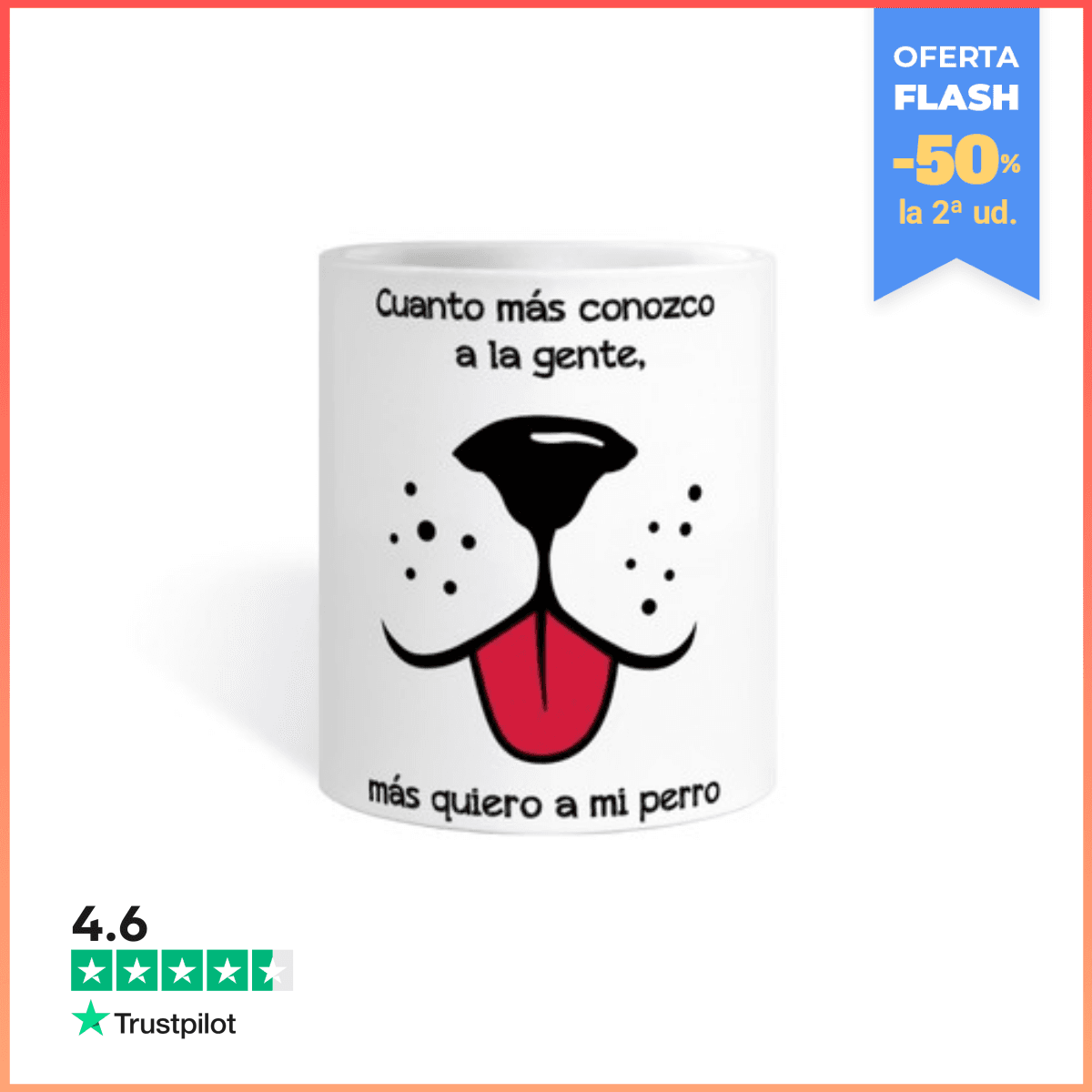 Taza Amor perruno - Perro - Mascota laTostadora