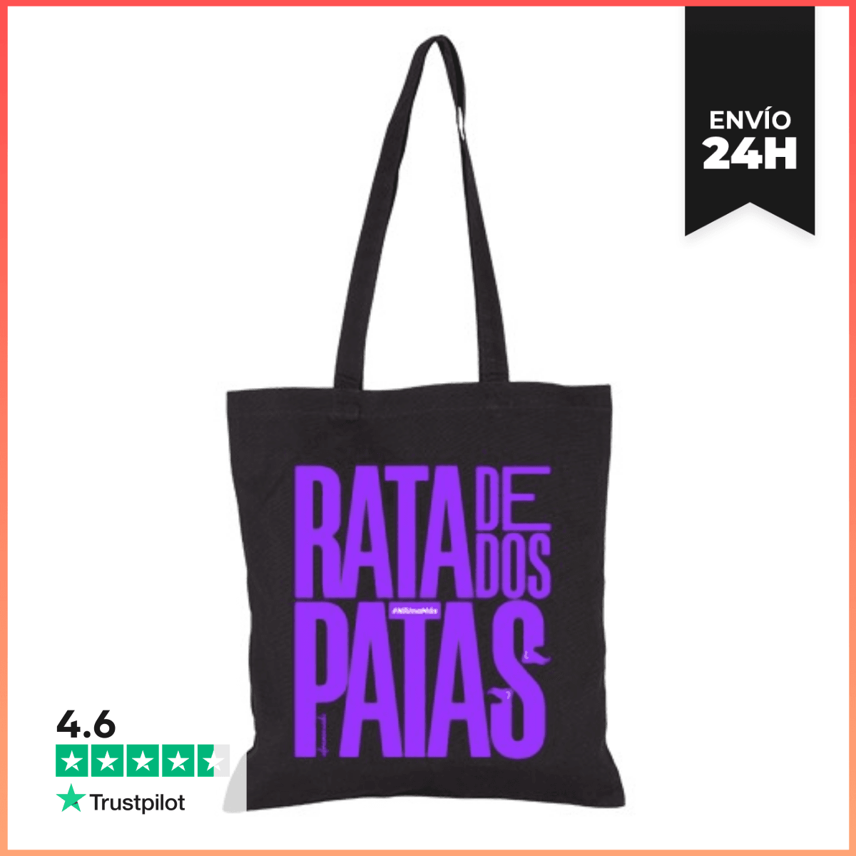 Bolsa De Tela Violencia de género laTostadora