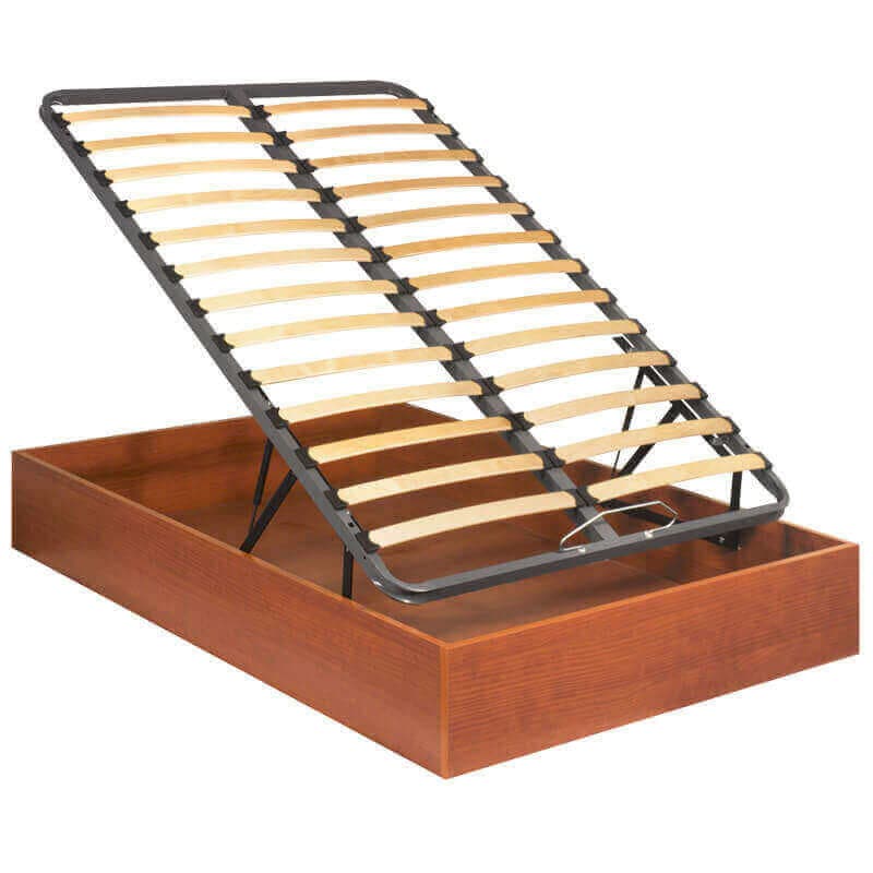 Canapé Abatible de láminas transpirable Oxfort altura 32 cm 90x200 cm Cerezo