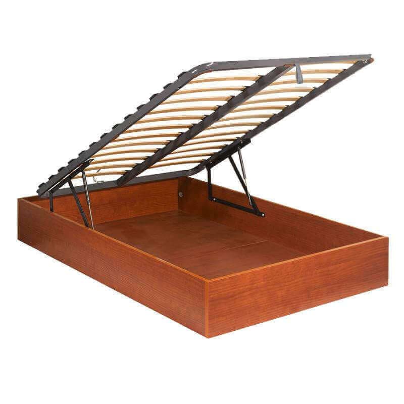 Canapé Abatible de láminas transpirable Oxfort altura 32 cm 90x200 cm Cerezo
