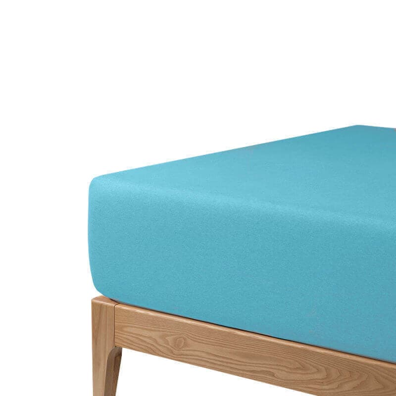 Sabana Bajera protectora transpirable hasta grosor 30 cm 160 cm Celeste