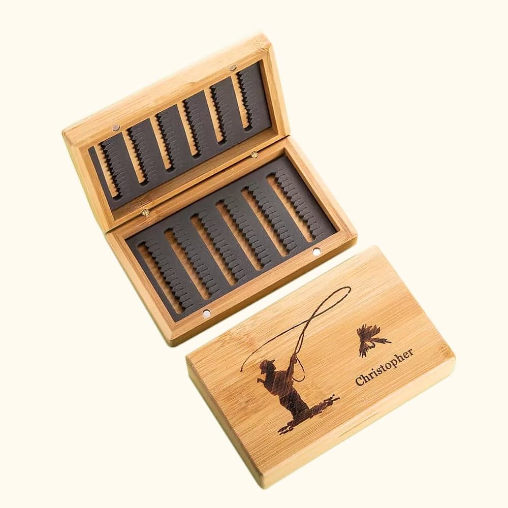 Diseñe su propia caja de aparejos de pesca a mosca