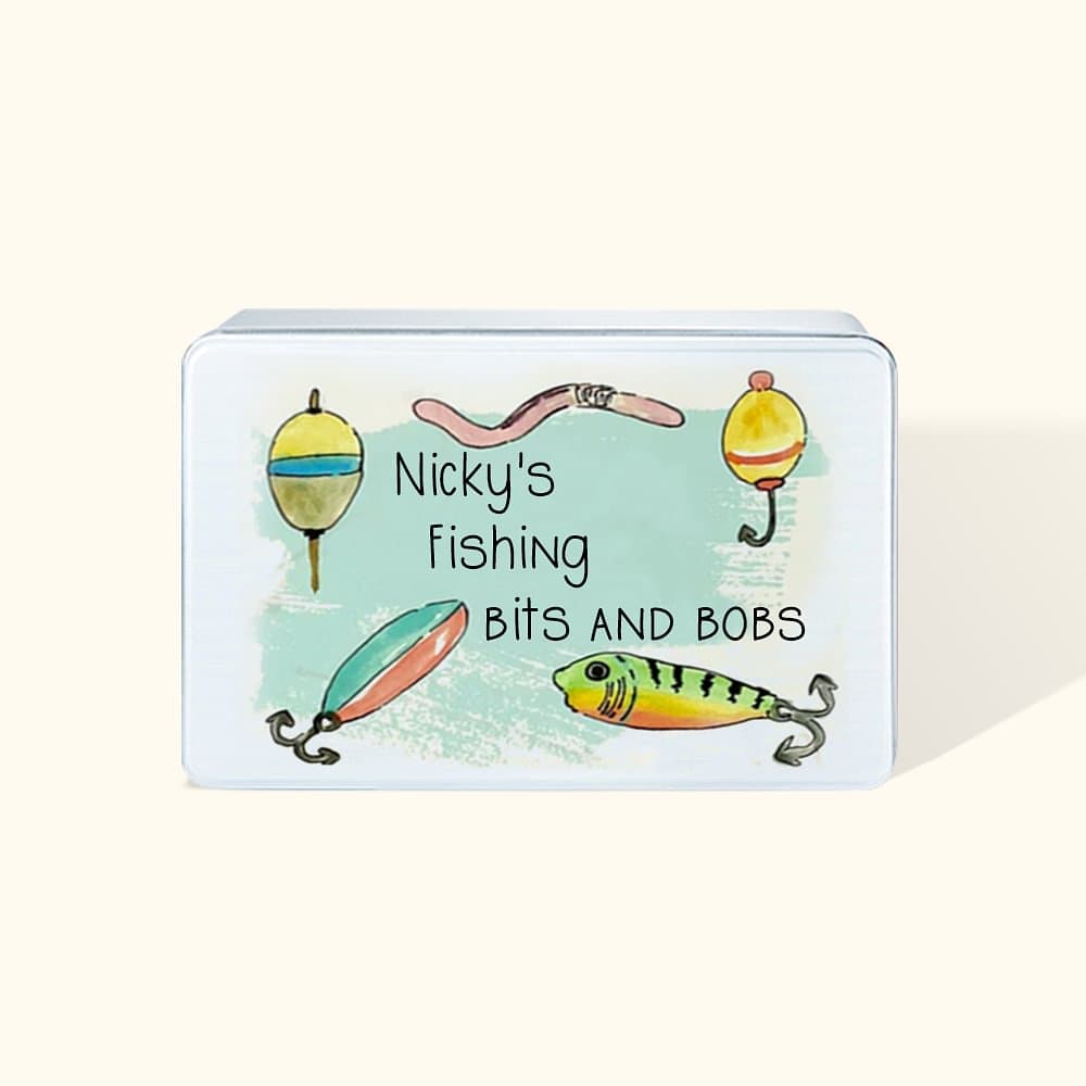 Caja de pesca de metal personalizada