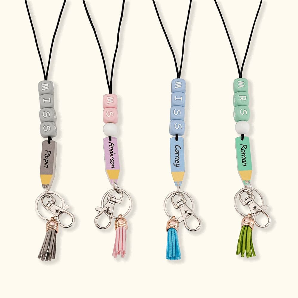 Cordón personalizado para lápices de colores Cordón para profesores
