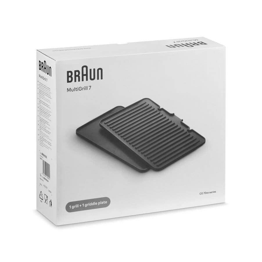 Braun Set de placas de grill y plancha para MultiGrill 7 BRSK003