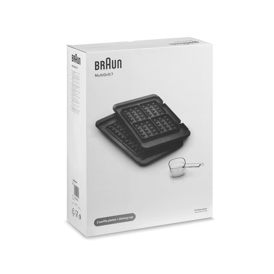 Braun Set de placas de gofres para MultiGrill 7 BRSK004
