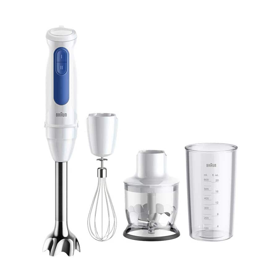 Braun Batidora de mano MQ30202M Minipimer3 Blanca