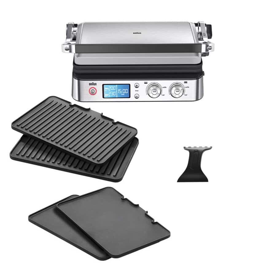 MultiGrill 9CG 9043 Negro/Acero inoxidable