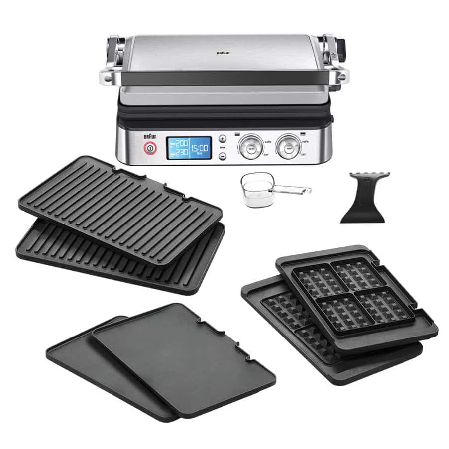 MultiGrill 9 Contact grill CG 9047 Black/Stainless steel