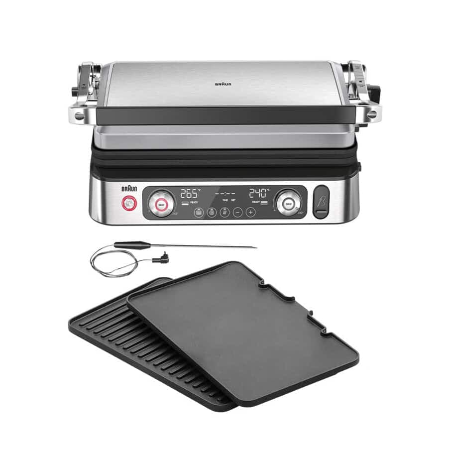 El MultiGrill 9 ProCG 9160 Negro/Acero inoxidable