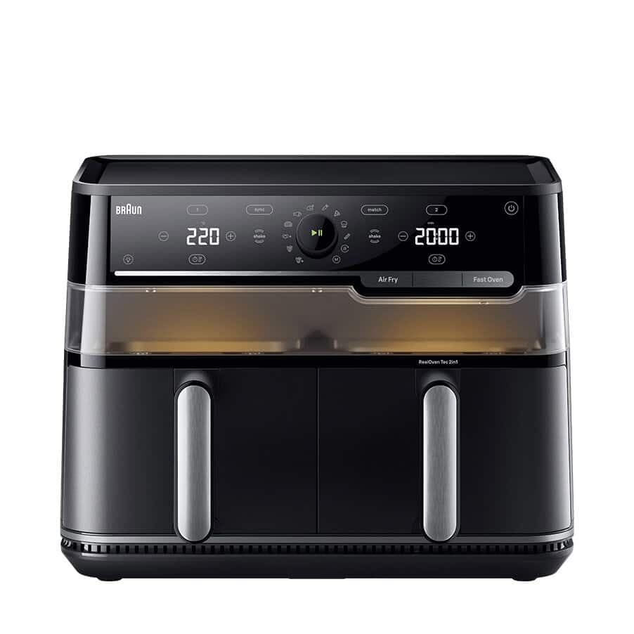 Freidora de aire TwinCook 5 2en1 TD 5073I negro