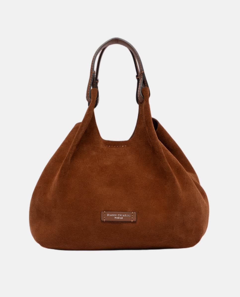 Gianni Chiarini - Bolso de hombro en ante modelo DUA.