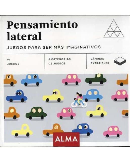 Pensamiento lateral.Juegos para ser más imaginativos (Tapa blanda).