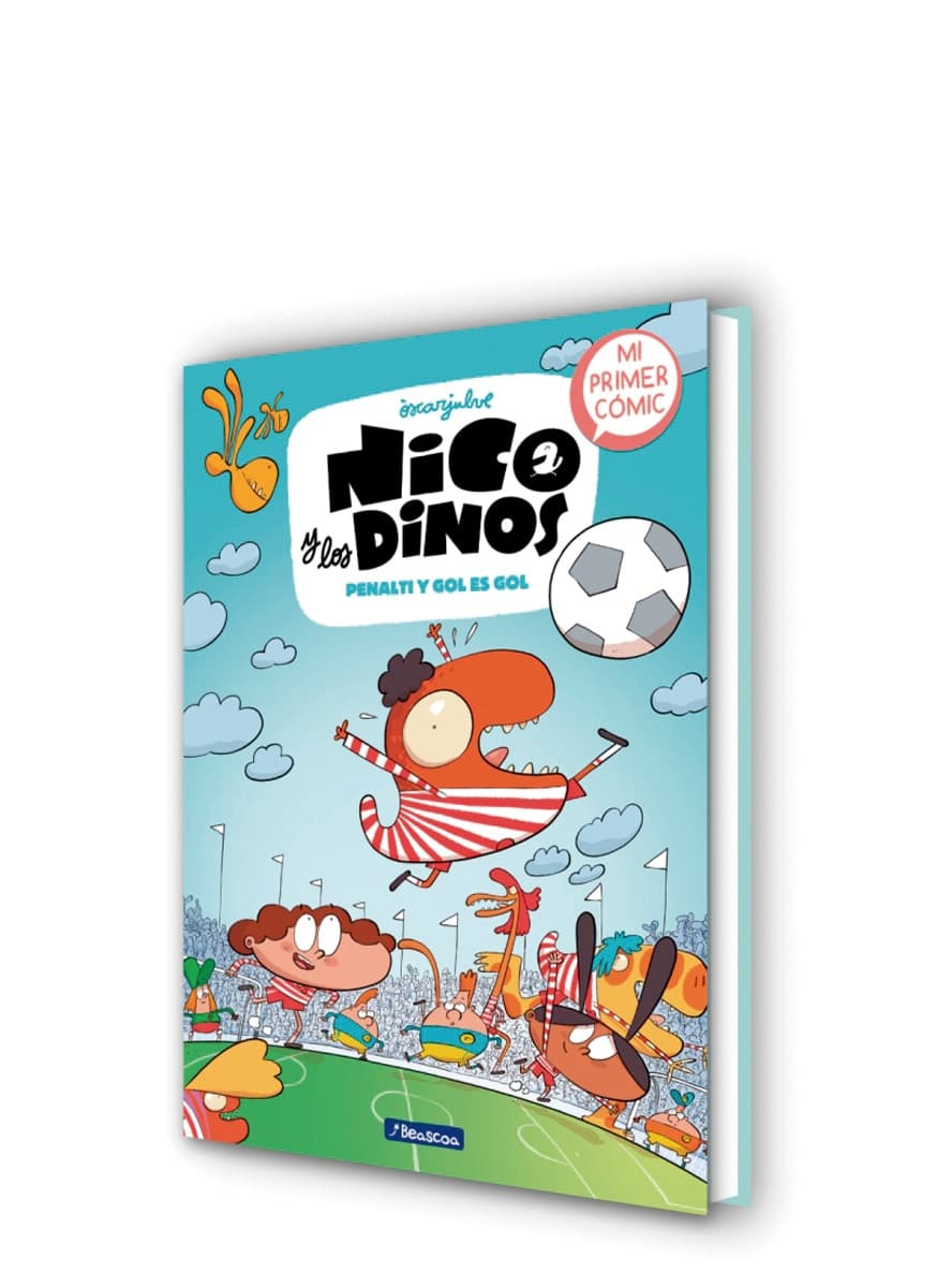 Nico y los dinos 3 - Penalti y gol es gol (Tapa blanda Tapa dura).