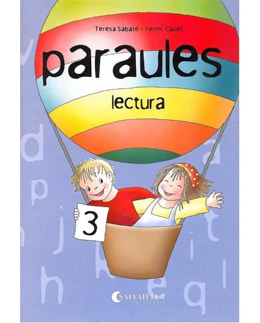 Paraules lectura 3a. (Tapa blanda).