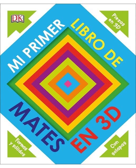 Mi primer libro de mates en 3D (Tapa dura).