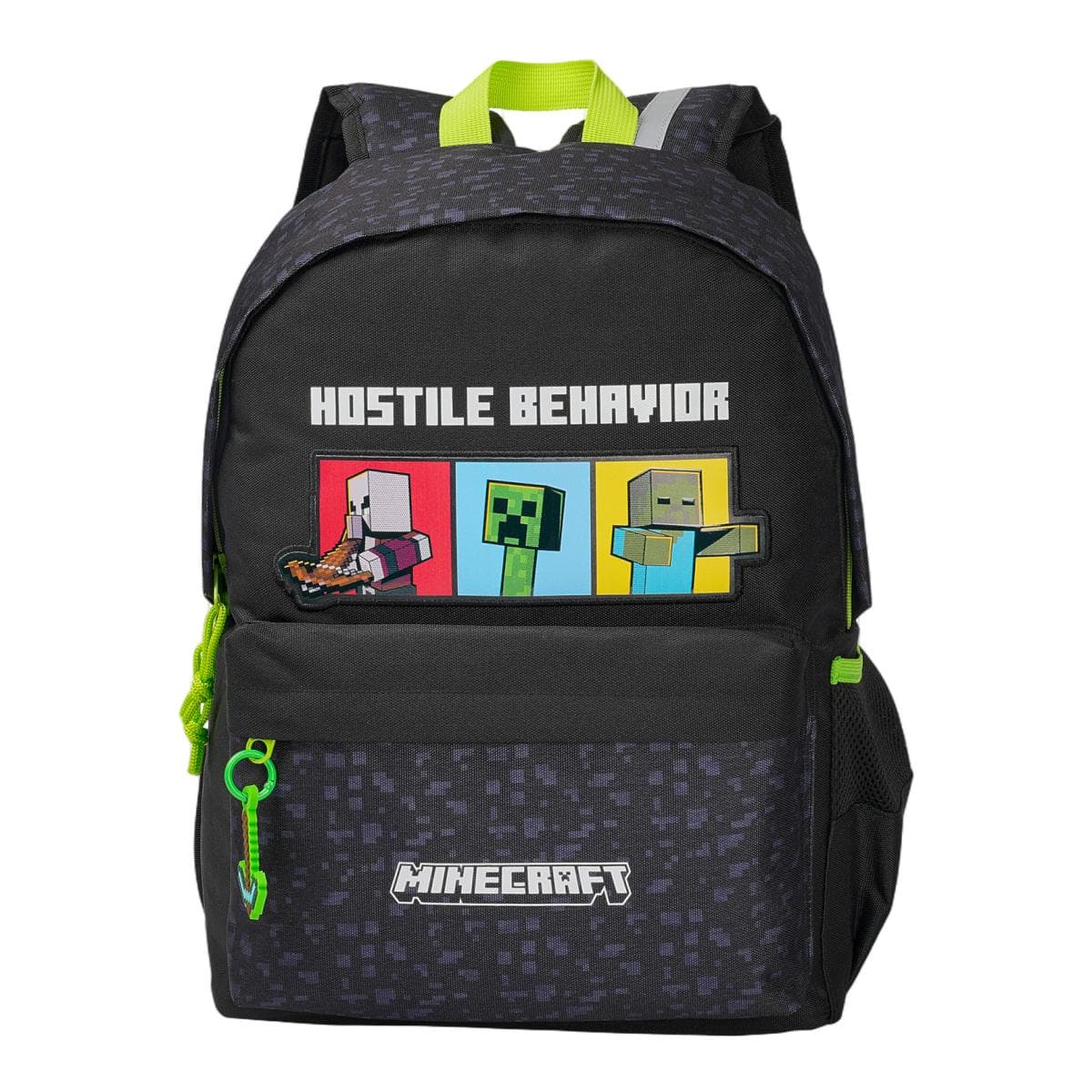 CYP Brands - Mochila juvenil adaptable a trolley 42 cm Minecraft CyP Brands negro multicolor.