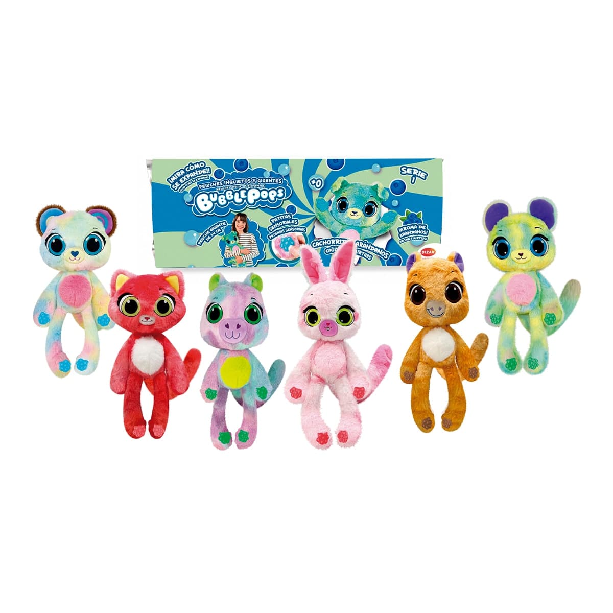 Bizak - Peluche con olor Bubble pops Bizak modelos surtidos.