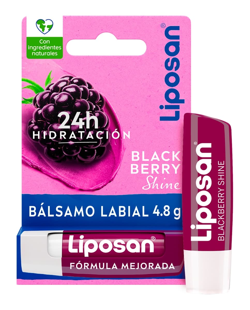 Liposan - Bálsamo Labial Sabor Mora 4,8 Gr Liposan.