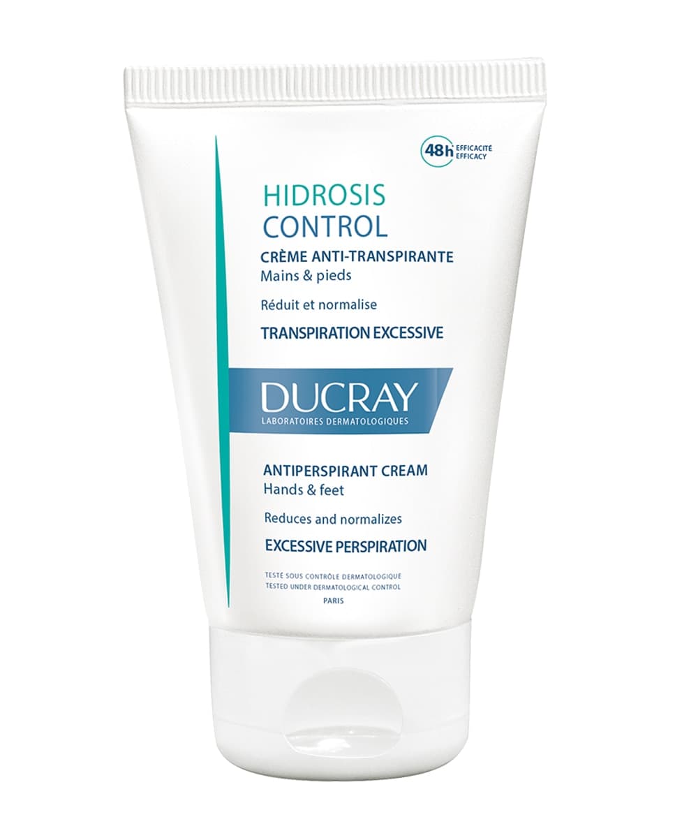 Ducray - Crema antitranspirante para manos y pies Hidrosis Control 50 ml Ducray.