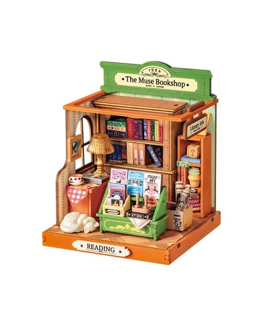 Rolife - Maqueta de casa en miniatura Rolife The Muse Bookshop.