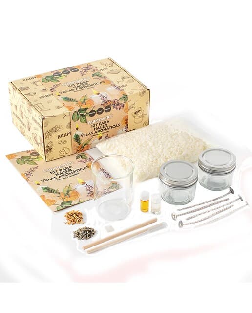 FARMTASTICo - Kit para hacer Velas Aromáticas FARMTASTICo.
