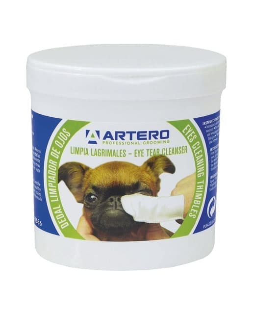 Artero - Dedales limpieza ocular Artero para perros 50 uds.