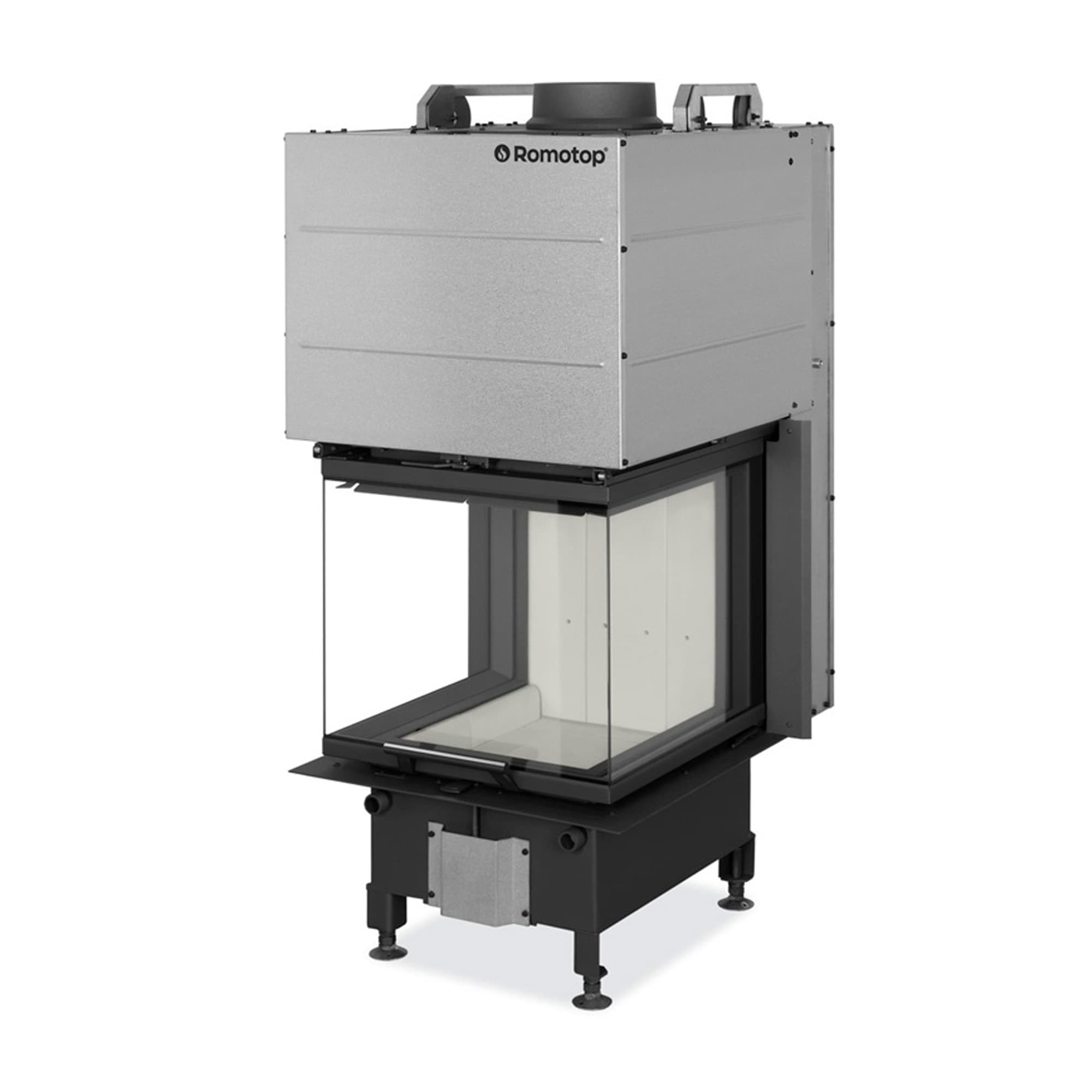 ROMOTOP - Chimenea Leña Heat RD3G 50-47 Separador Ambientes.