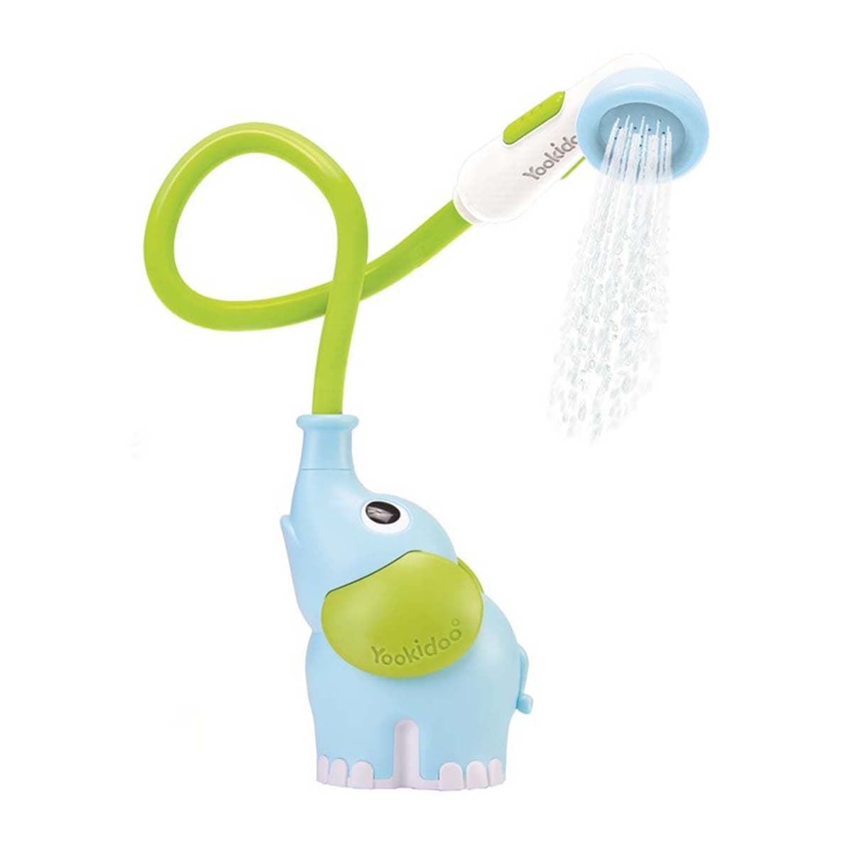 Yookidoo - Juguete de baño Ducha Bañera Elefante Azul Yookidoo.