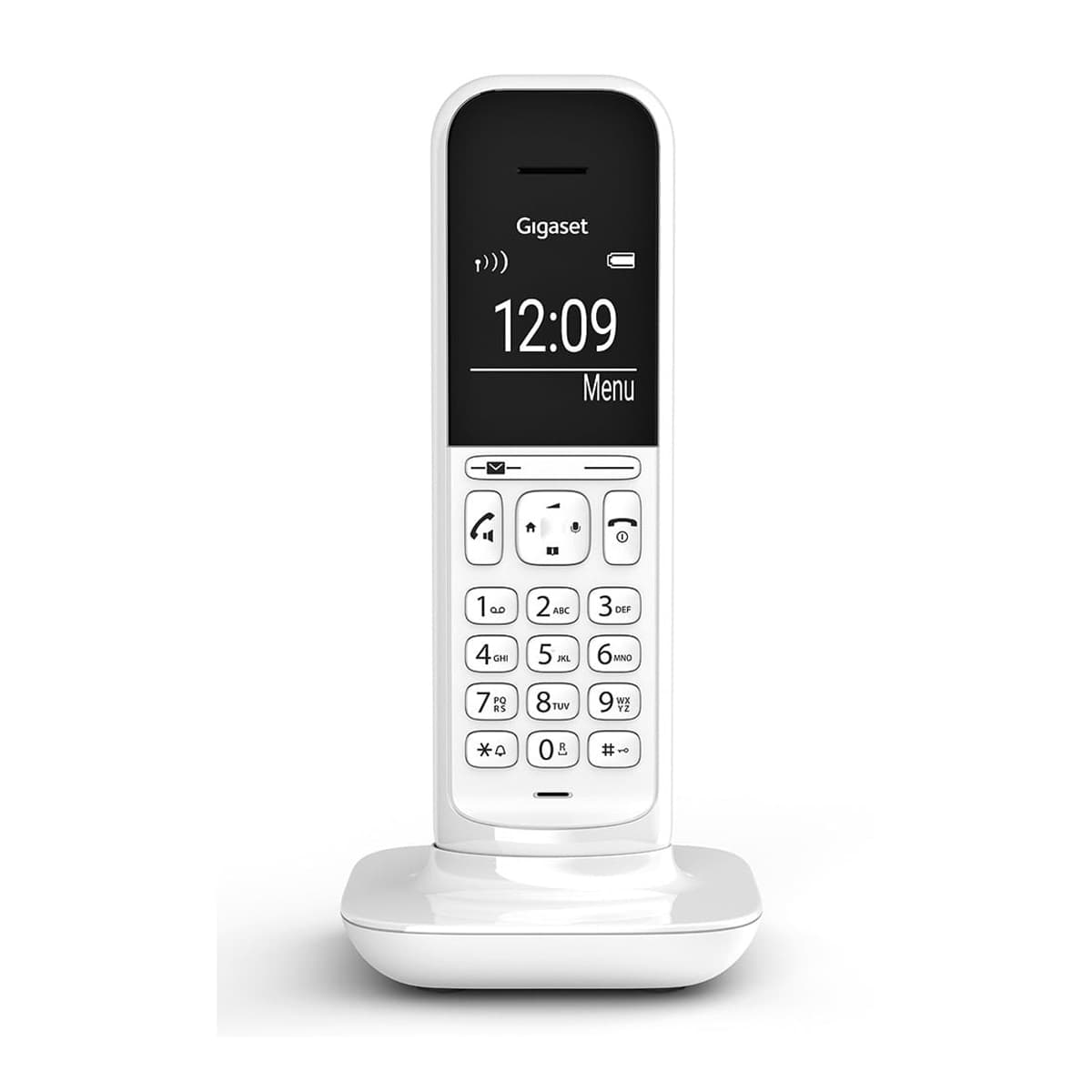 Gigaset - Teléfono inalámbrico Gigaset CL390 Blanco.
