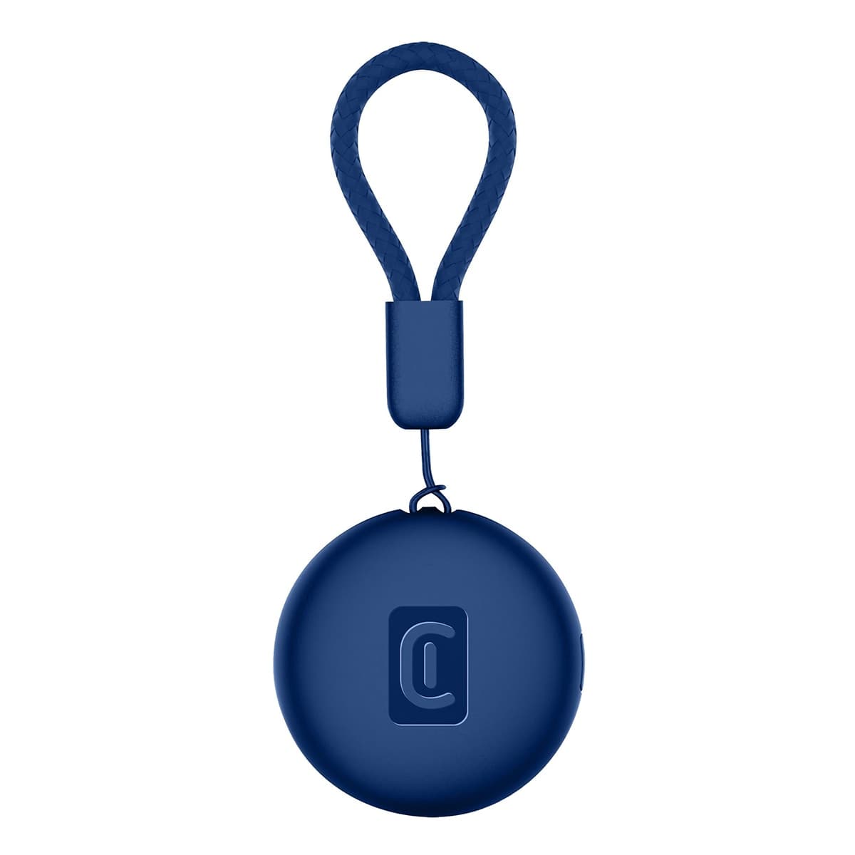 Cellular Line - Localizador Cellularline Tracy Tag azul diseñado para iOS.