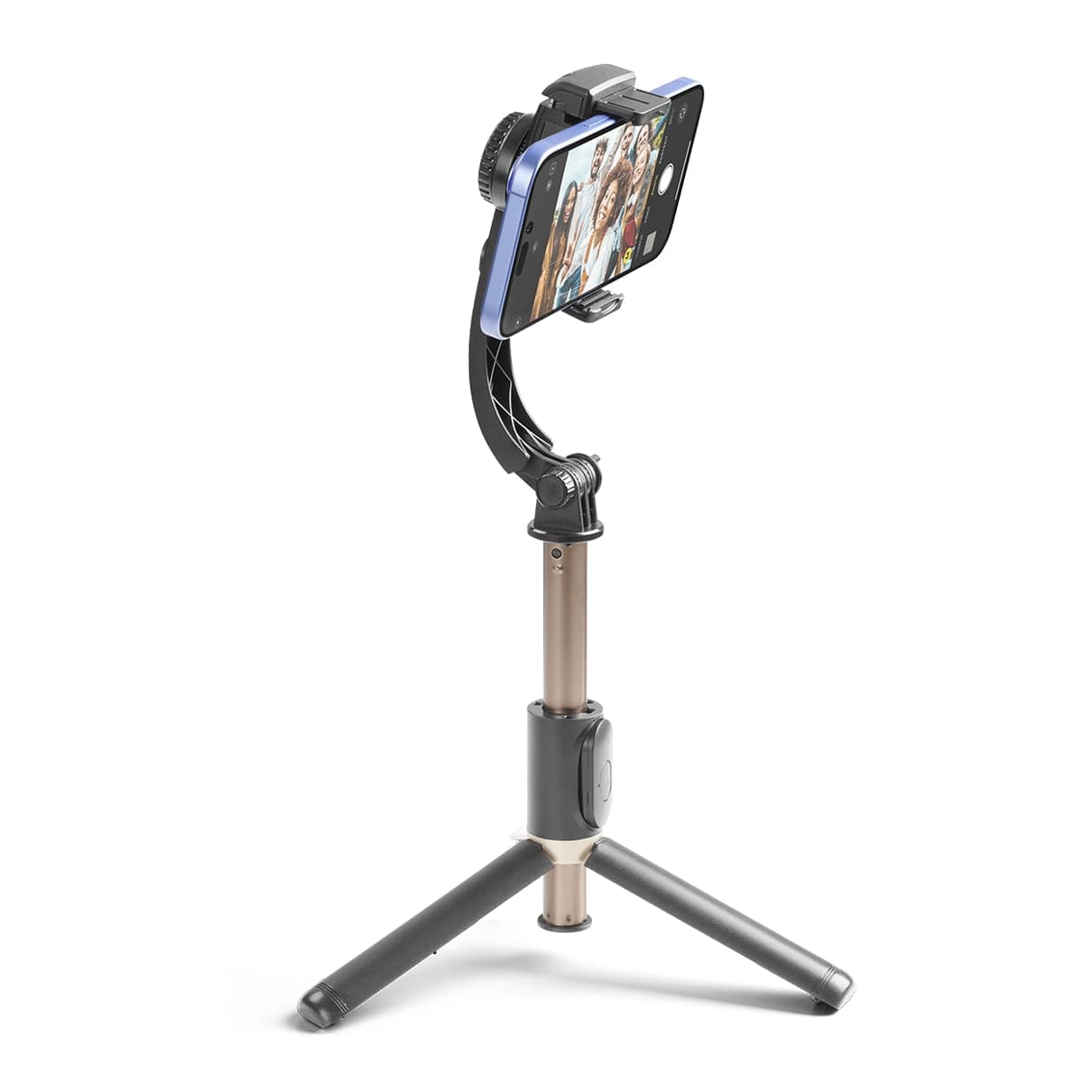 Cellular Line - Estabilizador de vídeo gimbal para smartphones Cellularline Freemotion.
