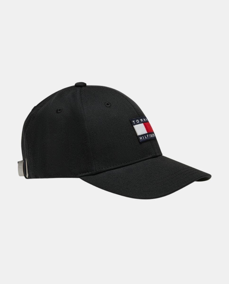 Tommy Hilfiger - Gorra de niño con logo frontal.