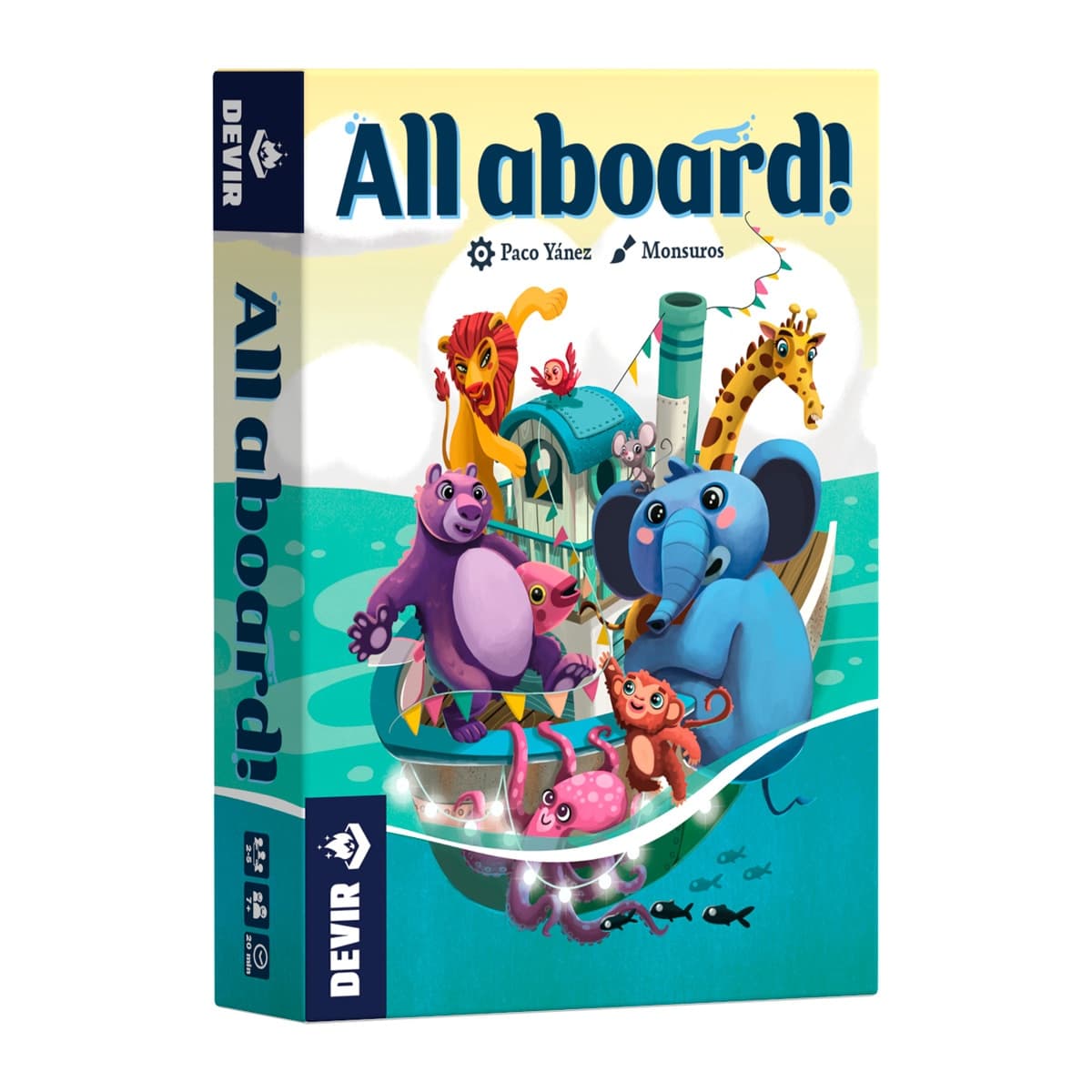 Devir - Juego de cartas Pocket All aboard Devir.