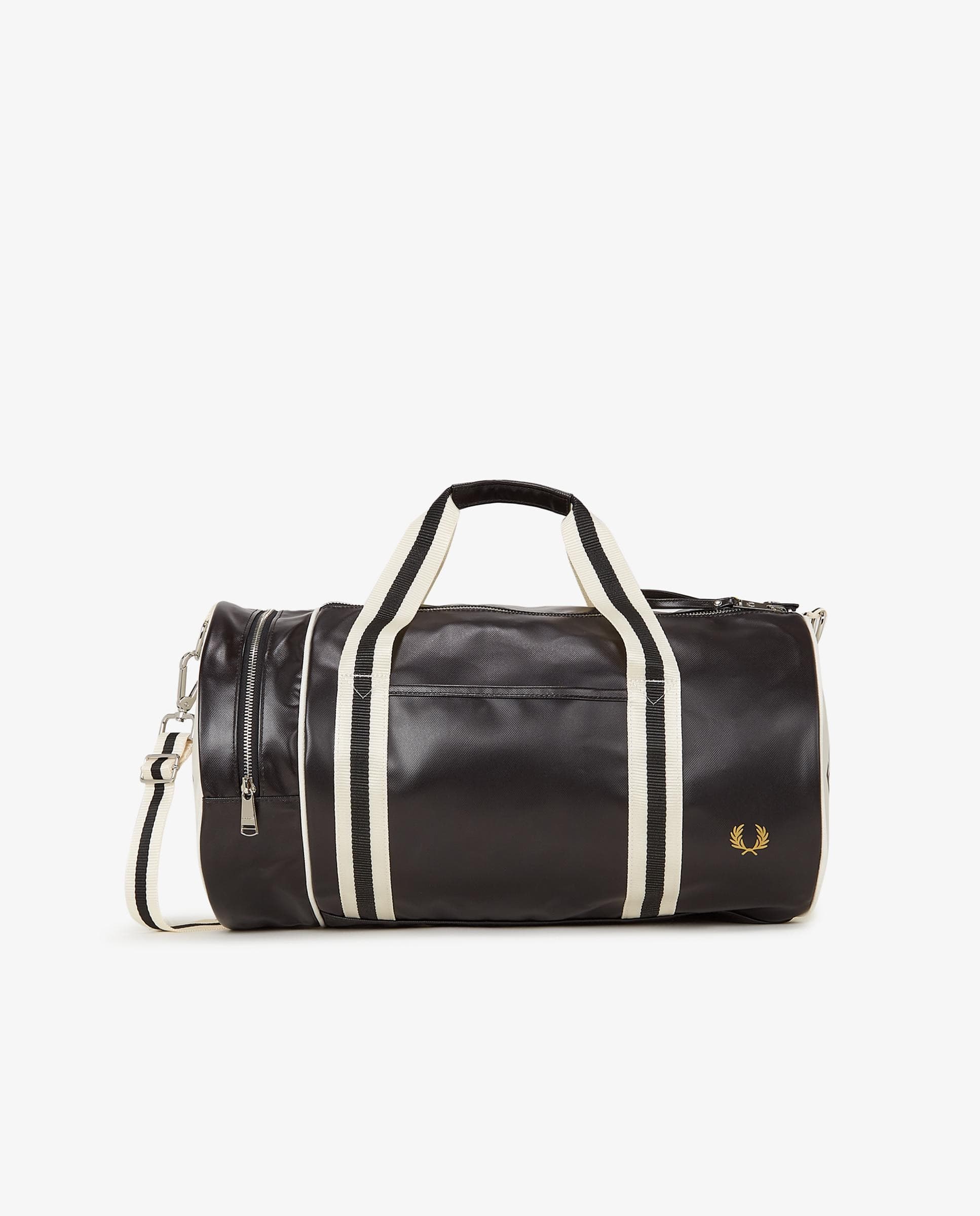 Fred Perry - Bandoleras de hombre clásica tipo barril con contrastes.