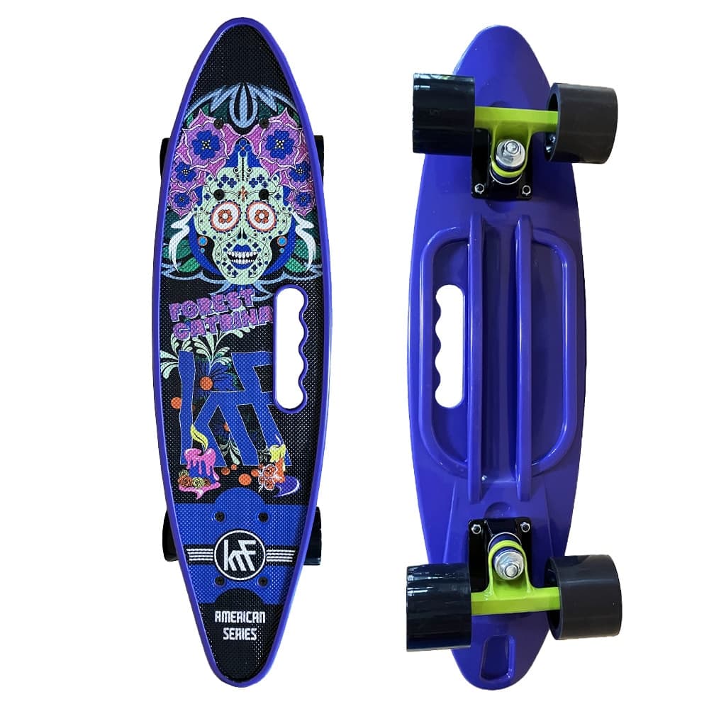 KRF - Skateboard Cruiser Flip Forest Catrina41"x9.5" KRF The New Urban Concept.