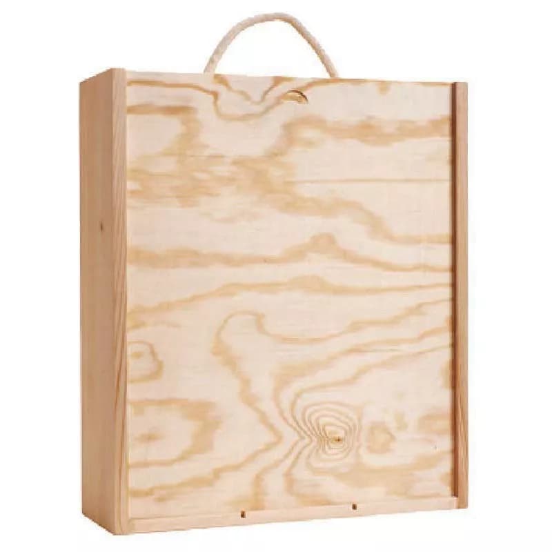 Caja Madera para 3 Botellas