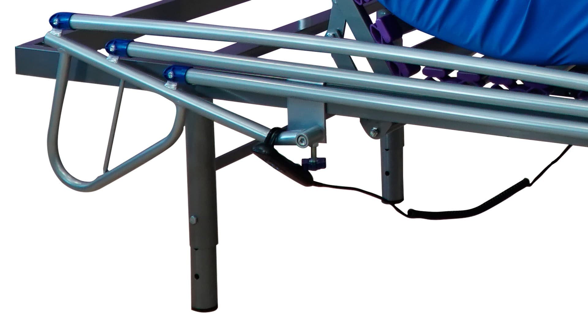 Cama Articulada Geriátrica de Hospital Eléctrica con Colchón Sanitario, Patas Regulables y Barandilla : Medidas - 90cm x 190cm