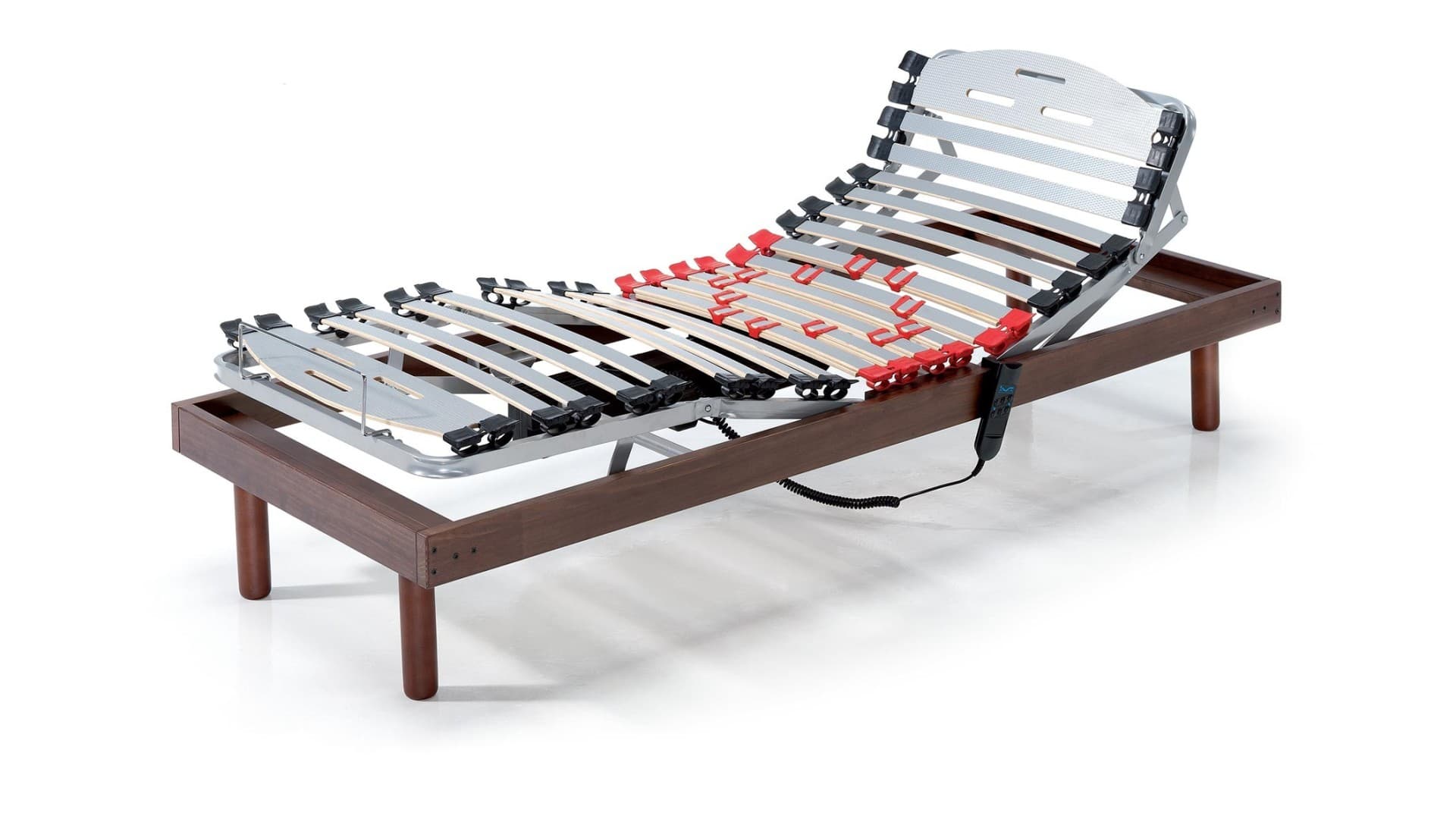 Cama Articulada Eléctrica Becca con Estructura de Madera : Medidas - 75cm x 200cm