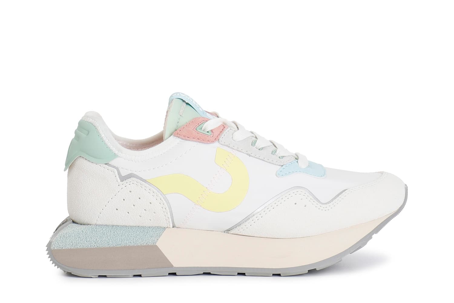 running en tela y ante. white/sage 40