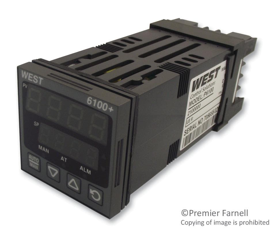 WEST INSTRUMENTS P6100Z2100-00-0 Controladores de Temperatura