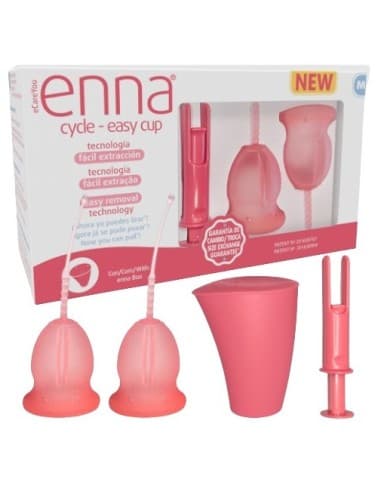 Exeltis Healthcare - Enna Cycle Easy Cup Talla S 2 Unidades