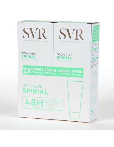 Svr Laboratoire Dermatologique - Svr Duplo Deo-creme Spirial 2 X 50 Ml