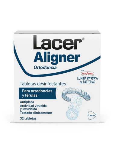 Lacer Aligner 32 Tabletas Desinfectantes - Lacer
