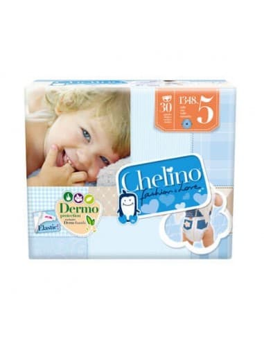 Chelino Fashion & Love Pañales Talla 5 (30 Pañales Para Bebés 13-18 Kg)