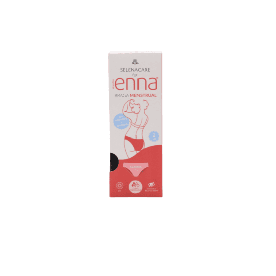 Enna Braga Menstrual Flujo Moderado Negro L-xxl